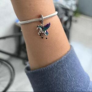 Sterling Silver Pegasus Charm